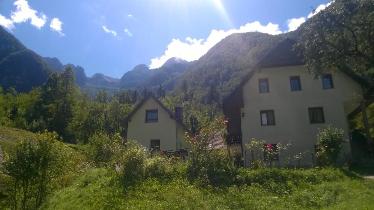 Apartment Pretner, Lepena Soča Exterior foto
